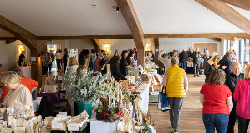 Basset Down Complex Christmas Market